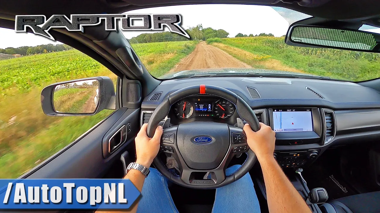 Ford Ranger Raptor *BAJA MODE* POV Test Drive by AutoTopNL