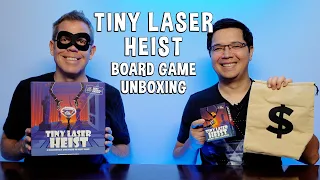 Unboxing Tiny Laser Heist - Jewel Thief Game
