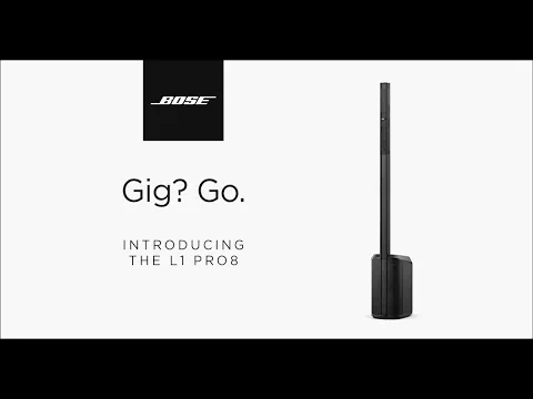 Product video thumbnail for Bose L1 Pro8 Portable Line Array