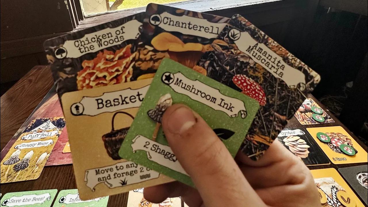 Mushroom Foray Card Game: Forage, Grow, Heal the Earth