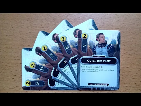Star Wars: The Deckbuilding Game - The Outer Rim Deck and Pilot Card BoShek - Fantasy Flight Games