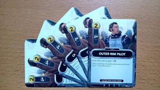 Star Wars: The Deckbuilding Game - The Outer Rim Deck and Pilot Card BoShek - Fantasy Flight Games