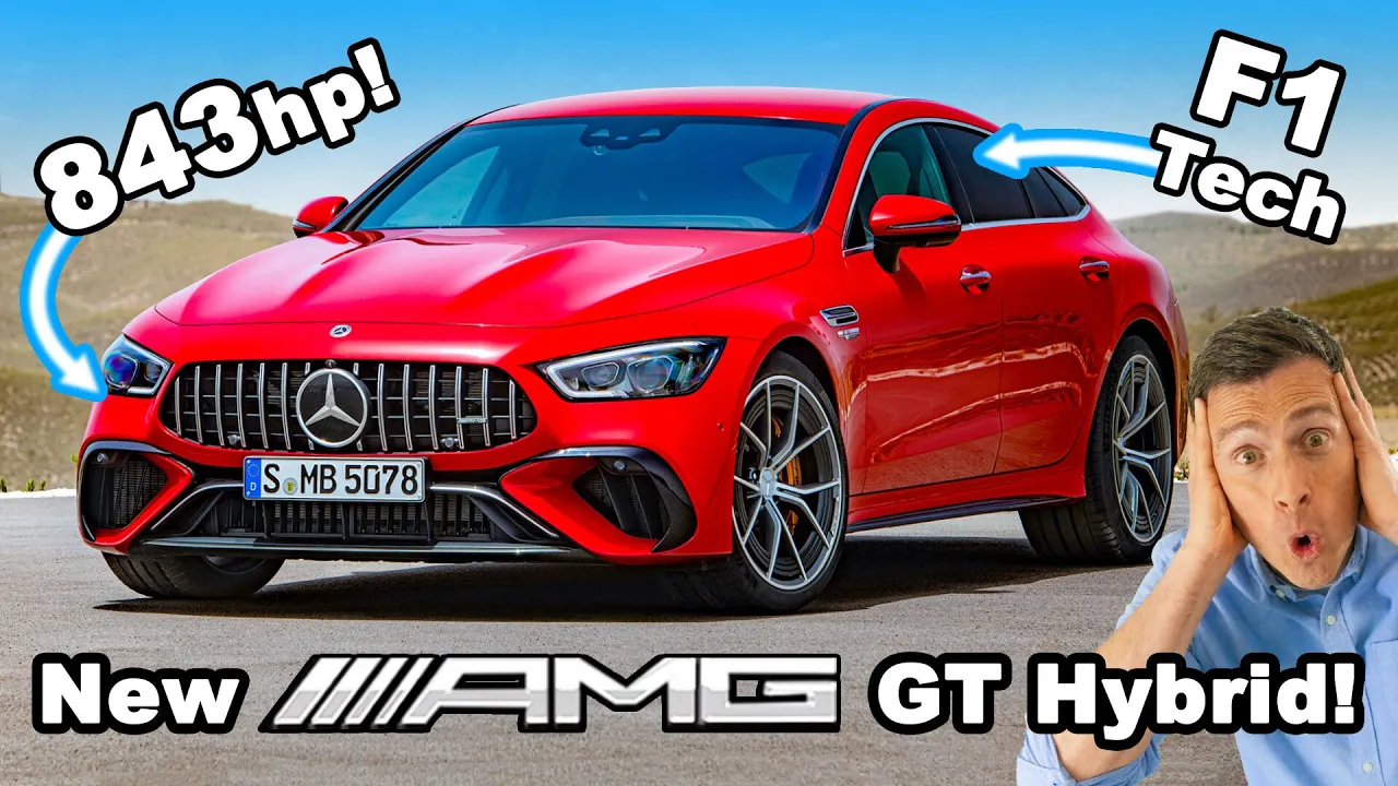 New AMG GT gets F1 tech and way too much power!