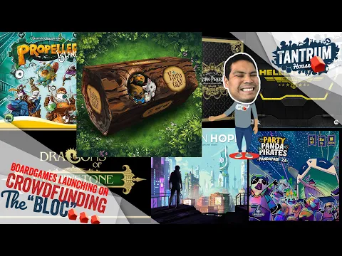 Upcoming Board Games: First Half of April 2025: the BLOC