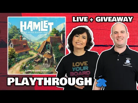 Hamlet - LIVE Playthrough Board Game & Giveaway Worldwide