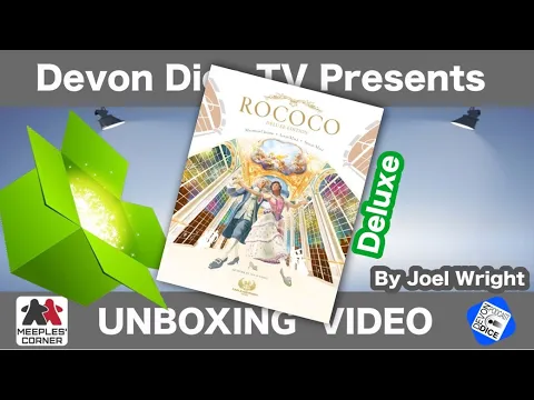 Unboxing Rococo Deluxe from Eagle-Gryphon Games by Joel