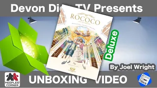 Unboxing Rococo Deluxe from Eagle-Gryphon Games by Joel