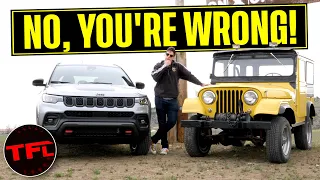 Old vs New: Here’s Why Everyone Is Wrong About New Jeeps! Slip Test & Off-Road Challenge