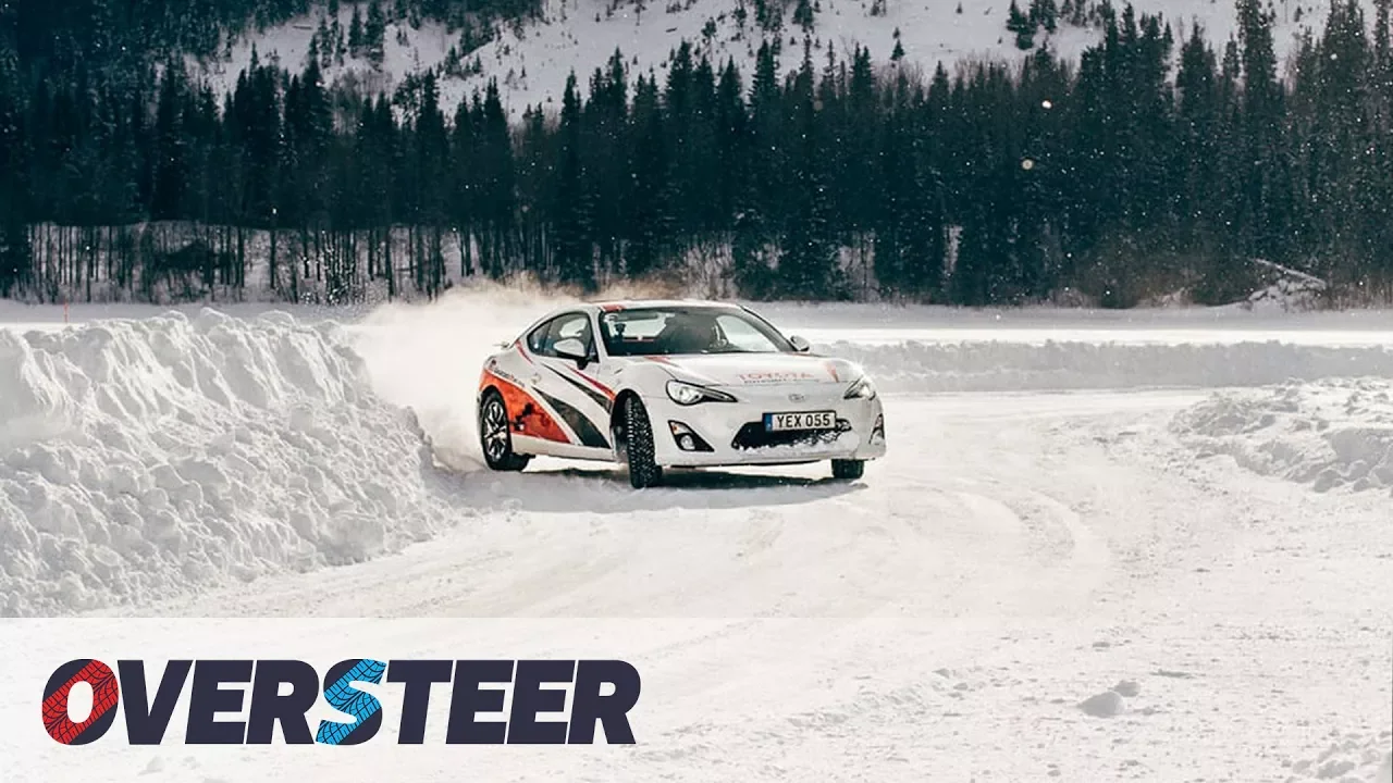 Toyota 86 and the Yaris GRMN: ice drifting in Sweden