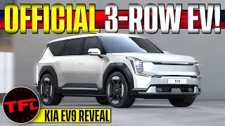 Breaking News - The All New 2024 Kia EV9 Has 3 Rows BUT The Middle Row Does Something Very Unique!
