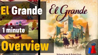 El Grande -1 minute Overview - Peaky Boardgamer