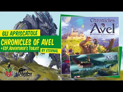 Le Cronache di Avel - Italian Unboxing