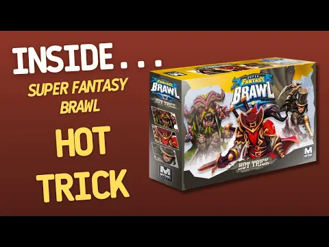 Super Fantasy Brawl Hot Trick Board Game | Inside #87