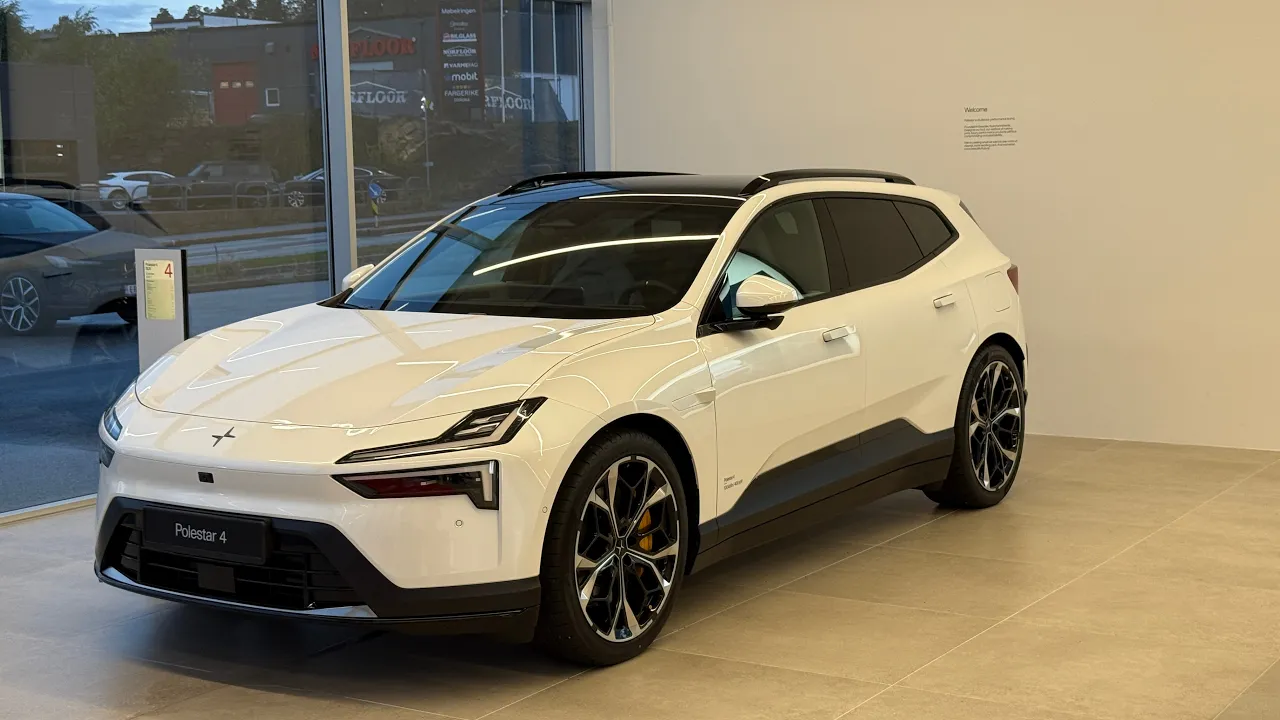 Polestar 4 SUV - Større plass, men prisen er lik som før