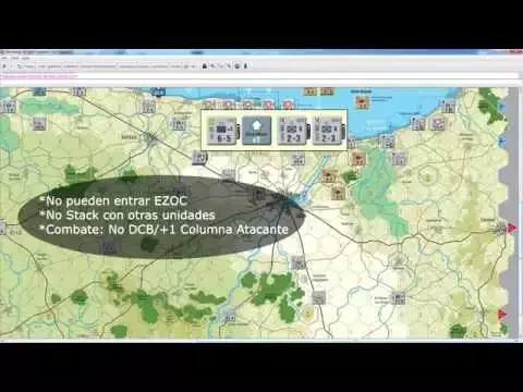 Normandy'44. Tutorial IV (Movimiento y Apilamiento)