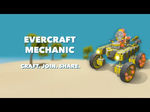 Video von Evercraft Mechanic: Online Sandbox from Scrap