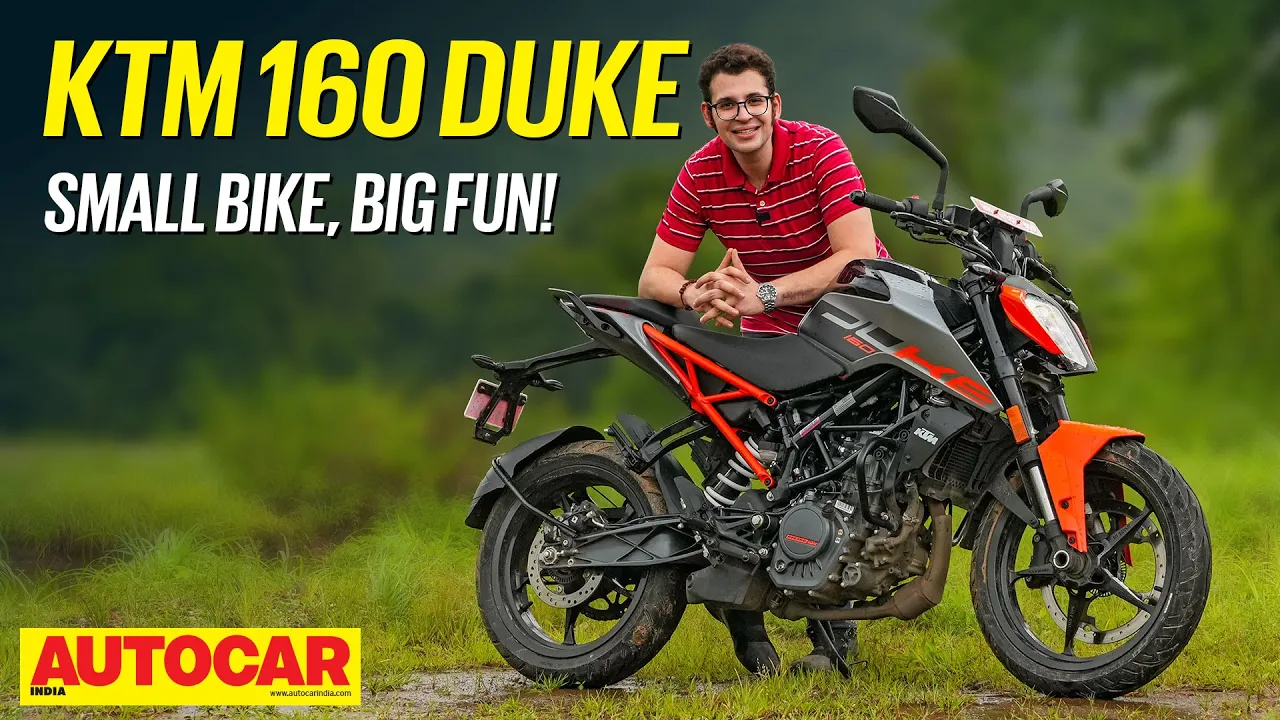 KTM 160 Duke review - Enter the mad orange world! | First Ride | Autocar India