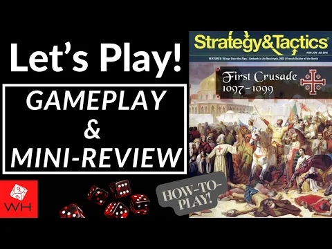 Let's Play! First Crusade 1097-1099 | Solitaire | Gameplay | Mini-Review
