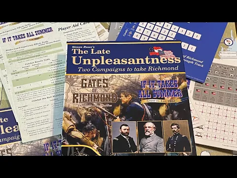 The Late Unpleasantness (Compass Games) - Unbox & First Look