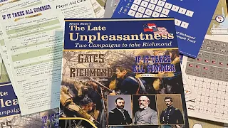 The Late Unpleasantness (Compass Games) - Unbox & First Look