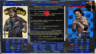 North American Title Ronnie Gavin vs Terry Funk Filsinger Games Solo Card Dice Wrestling rpg OCW 24