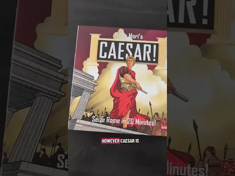 Checkers on Steroids: Caesar! in 30 Seconds #twoplayergames #boardgames #shorts #wargames #datenight