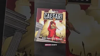 Checkers on Steroids: Caesar! in 30 Seconds #twoplayergames #boardgames #shorts #wargames #datenight