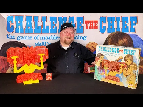 Challenge the Chief Retro Board Game Review - Ideal (1973)