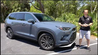 Is the 2024 Toyota Grand Highlander a BETTER midsize SUV than a Kia Telluride?