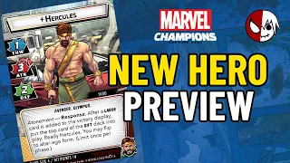 Marvel Champions HERCULES Hero Preview!!! New Hero Announcement