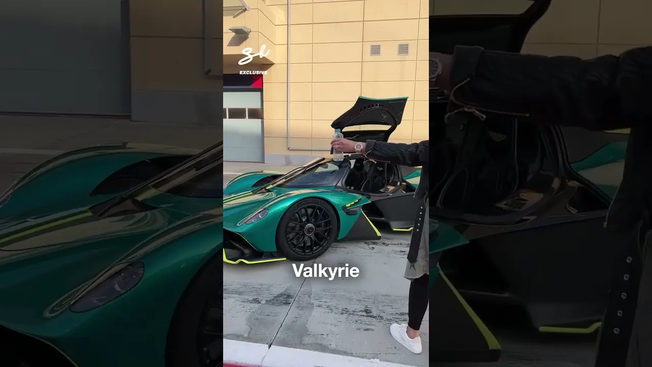 I drove Aston Martin’s $3 million hypercar around the Bahrain F1 track! 😍🔥#astonmartin #car #F1