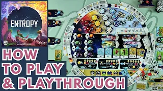 Entropy Board Game How to Play & 2 Player Playthrough