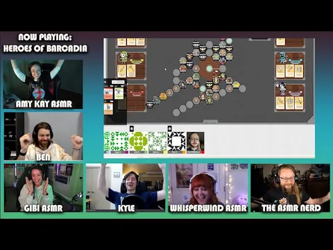 Nerdy Drinking Game with ASMRtists! (Ft. Gibi ASMR, Ben, The ASMR Nerd, Whisperwind ASMR, and Kyle)