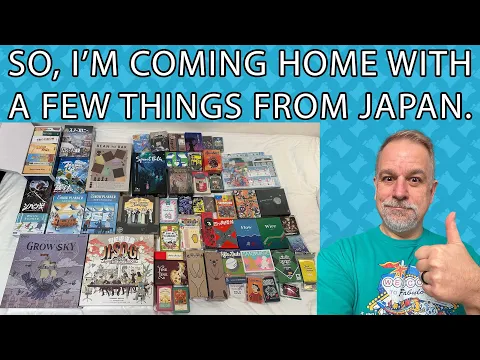 So, I'm Coming Home With a Few Things From Japan