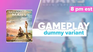 UPCOMING: Terraforming Mars Ares Expedition Gameplay with Crisis Dummy Variant | @FryxGames @StrongholdGames