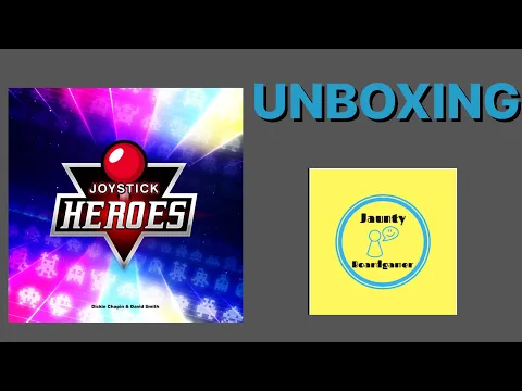 Joystick Heroes - UNBOXING
