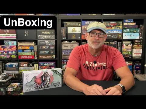 TDG: Wyrmspan: Dragon Academy unboxing with Ray