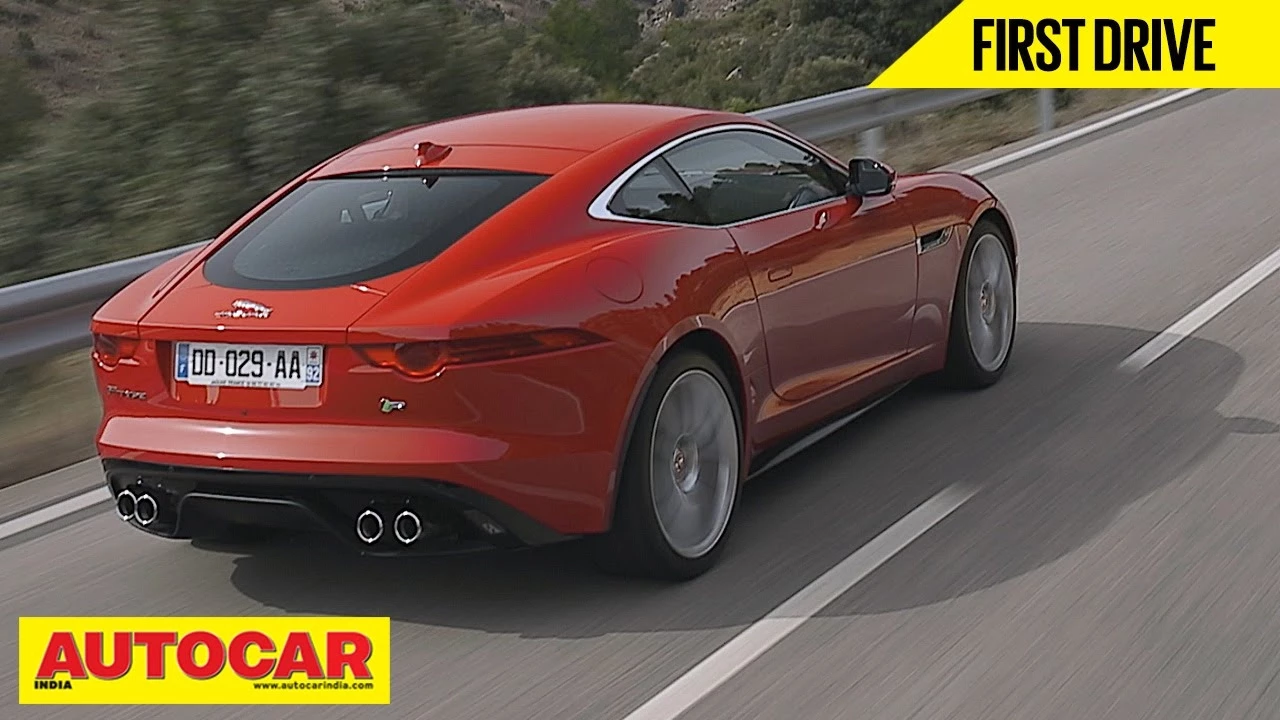 Jaguar F Type Coupe V6S & V8R | First Drive Video Review | Autocar India