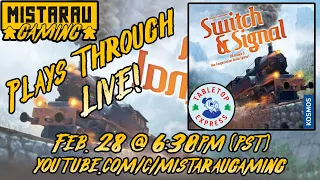 Mista Rau Gaming LIVE! Switch & Signal