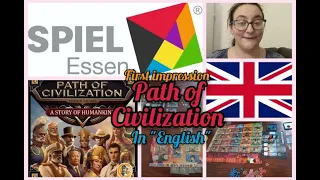 Path of civilizion - First play impression in "English"