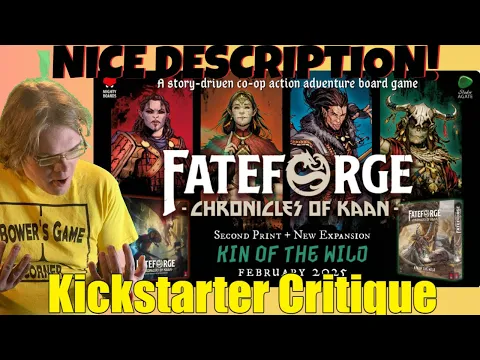 (Grade=A) Fateforge: Chronicles of Kaan - Second Print & New Expansion - Kickstarter Critique Review
