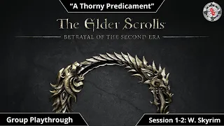 Elder Scrolls BotSE | Playthrough | Session 1-2 | Western Skyrim | A Thorny Predicament (cont...)