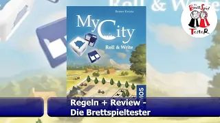 My City Roll & Write von Reiner Knizia - Regeln + Review - Brettspiel - Die Brettspieltester