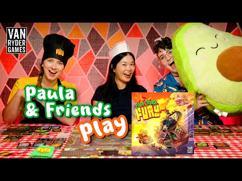 Paula & Friends Play Food Truck Fury! | Van Ryder Games