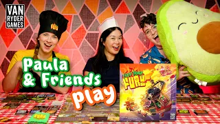 Paula & Friends Play Food Truck Fury! | Van Ryder Games