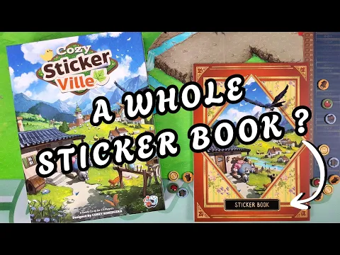 Unboxing Cozy Stickerville! No Spoilers!