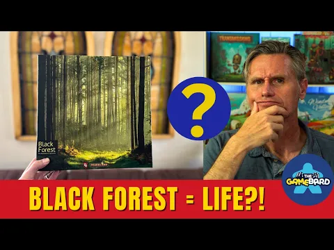Going TOO FAR?! Did I Just Find the Meaning of Life in a Board Game? Black Forest Board Game Review