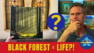 Going TOO FAR?! Did I Just Find the Meaning of Life in a Board Game? Black Forest Board Game Review
