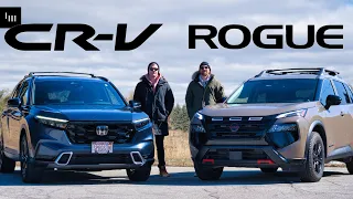 2025 Nissan Rogue vs Honda CRV - THE BEST AND THE REST