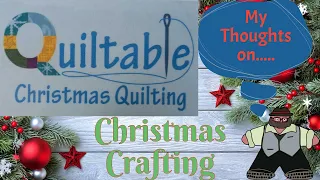 Sew Christmas Here - Quiltable Christmas Quilting Preview